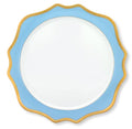 Blue Scallop Charger