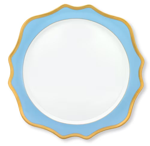 Blue Scallop Charger