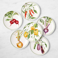 Garden Vegetable Salad Plates
