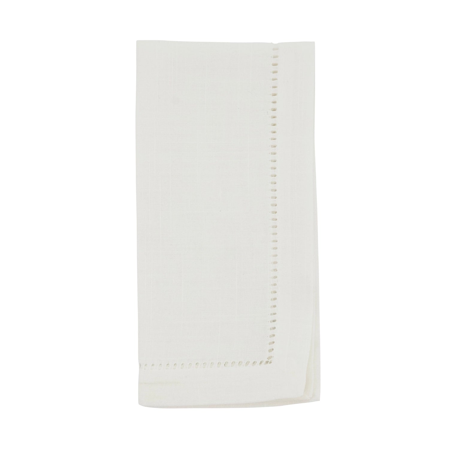 White Hemstitched Napkin