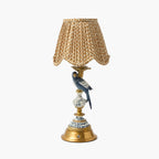 BLUE PARROT LAMP