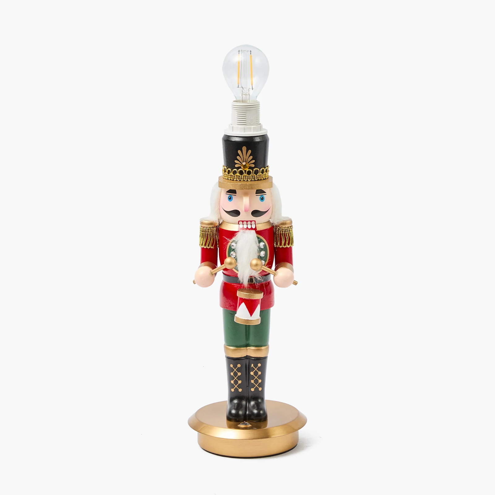 TRADITIONAL NUTCRACKER RECHARGEABLE LAMP