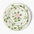 Pink Rose Bud Starter Plate