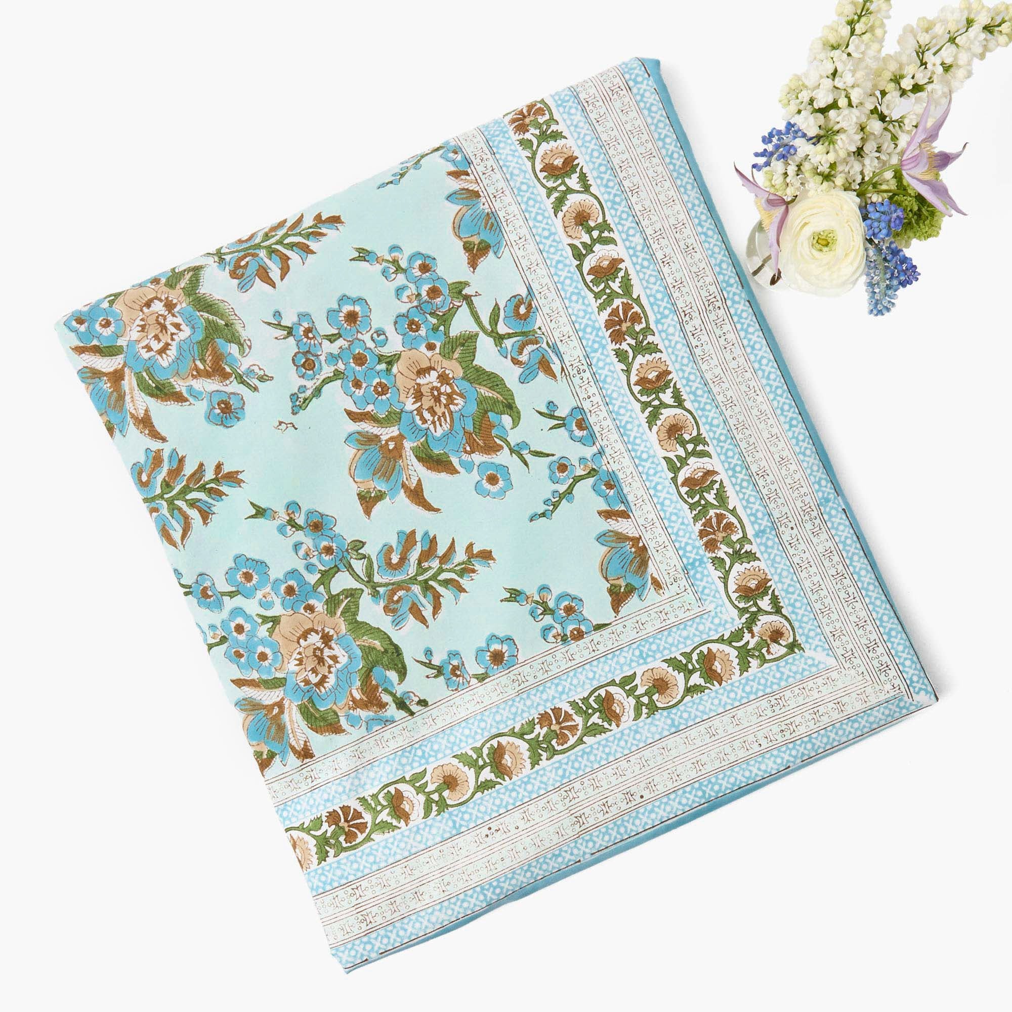 BLOCKPRINT TABLECLOTH
