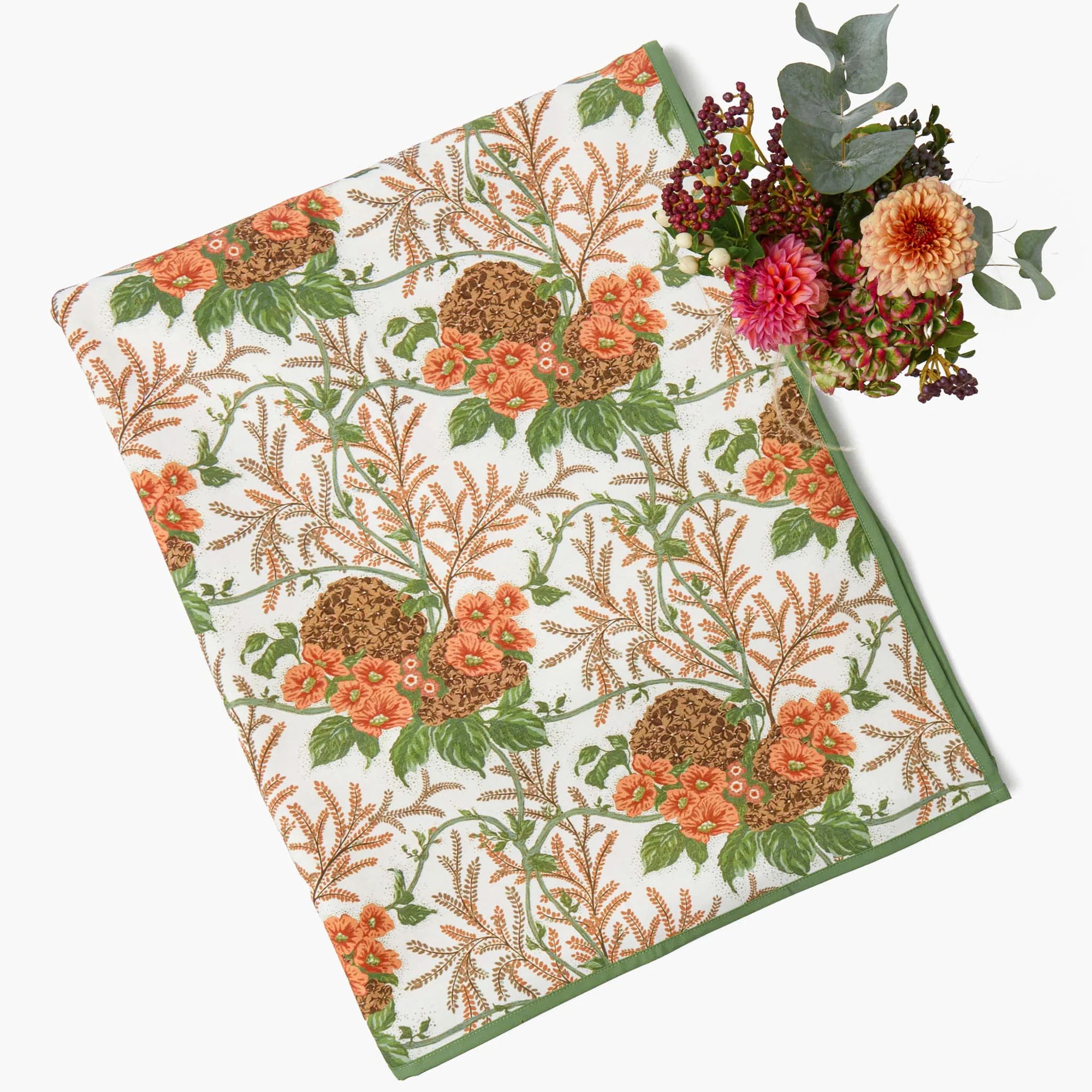 AUTUMN LADY GARDEN TABLECLOTH